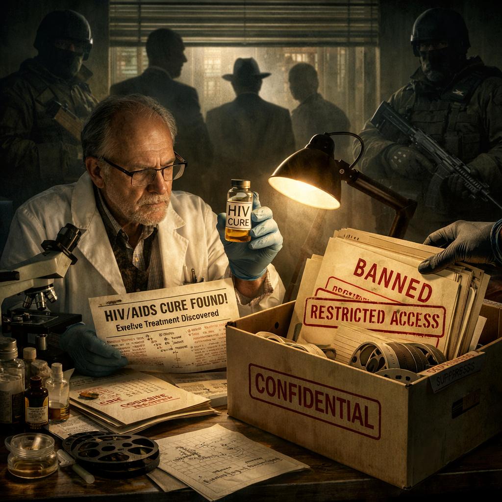 descoberta o medicamento  cura HIV SIDA  a anos atras mas  mas tornou se imformacao  proibida  pra olhos das autoridades tiranas - Beellon CashLike