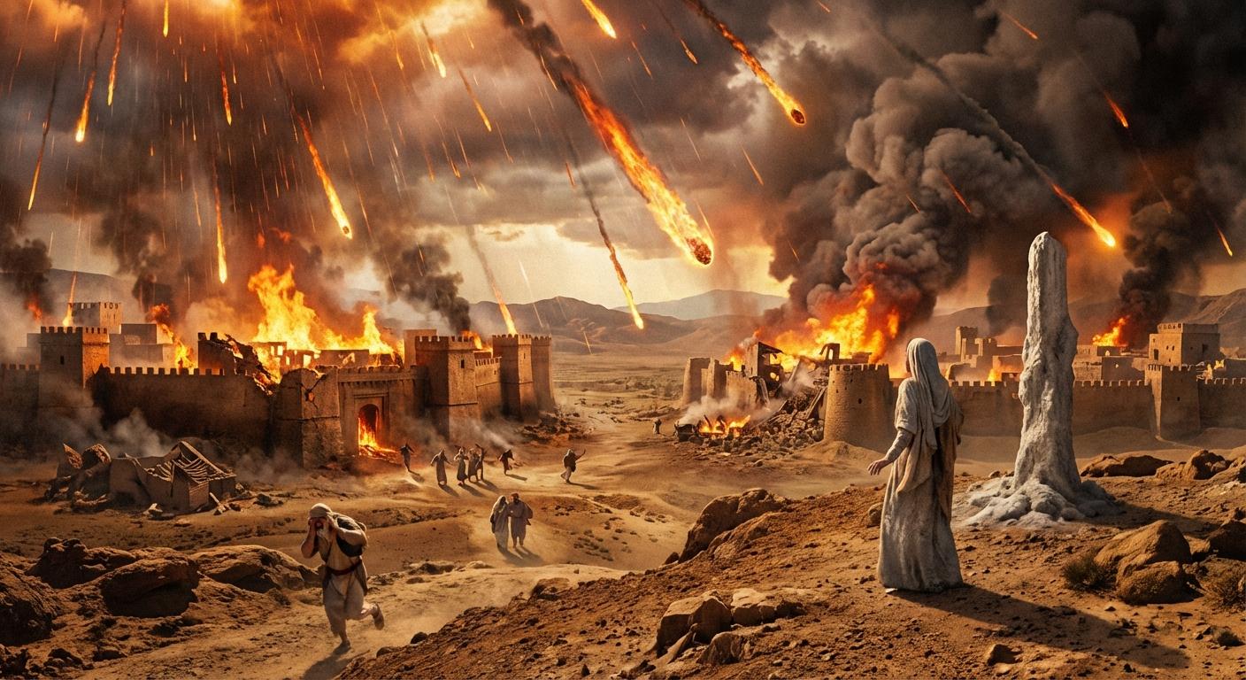 A destruição da cidade de Sadoma e Gomora - Beellon CashLike