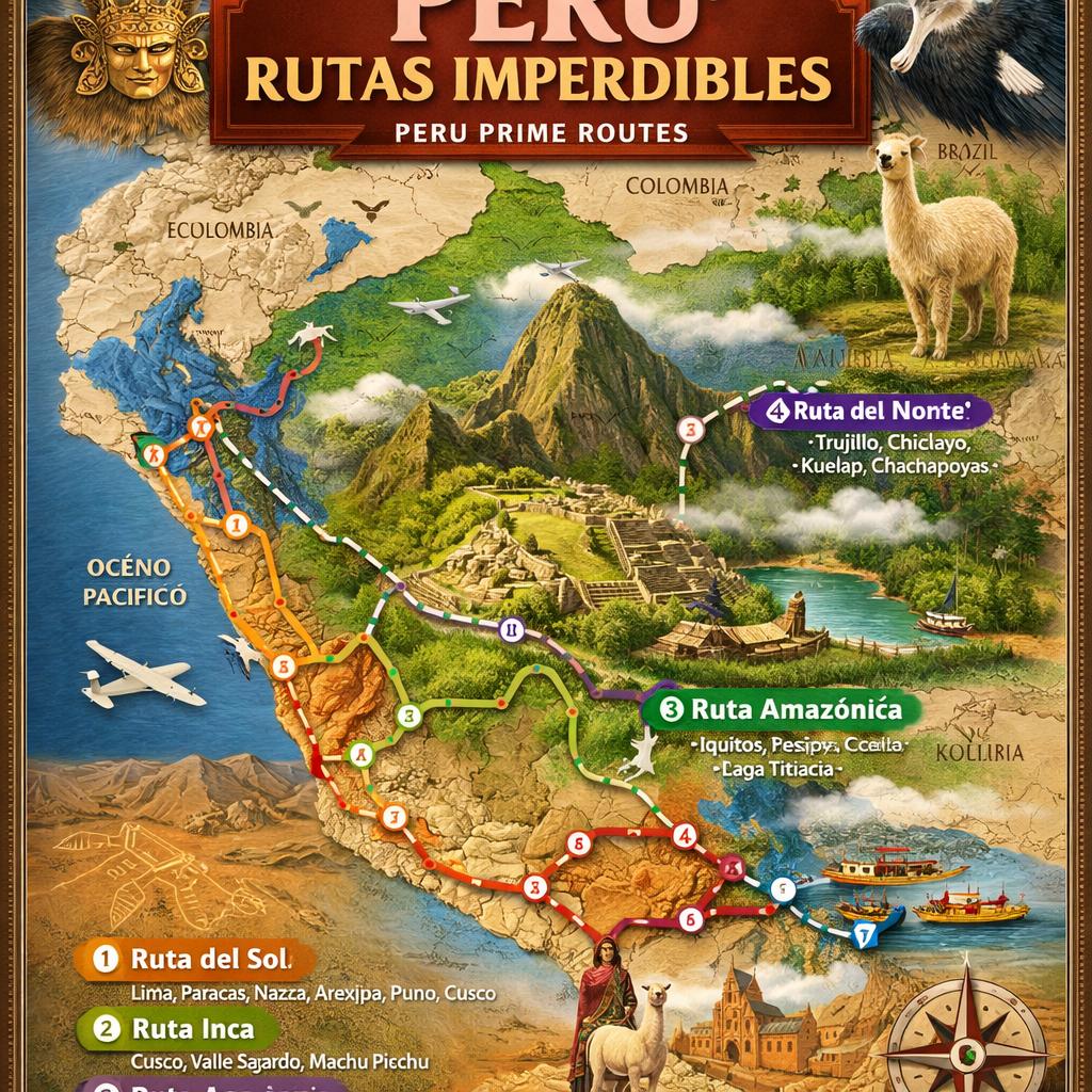 Perú prime routes - Beellon CashLike