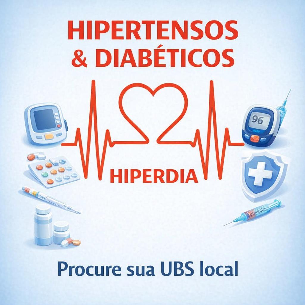 Hiperdia - Idosos procurem uma unidade básica de saúde. - Beellon CashLike
