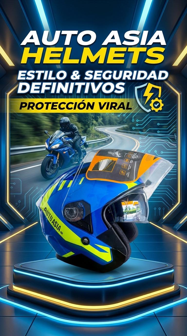 Crea un  anuncio viral con este casco que seguridad vea original y con estilo para marketin - Beellon CashLike