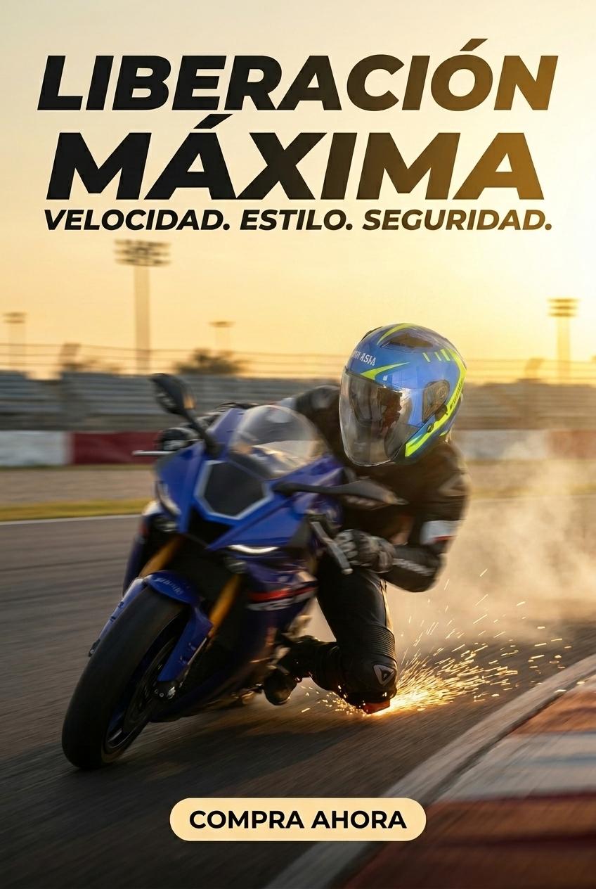 Quiero que el casco se vea acorde al cuerpo del motociclista - Beellon CashLike