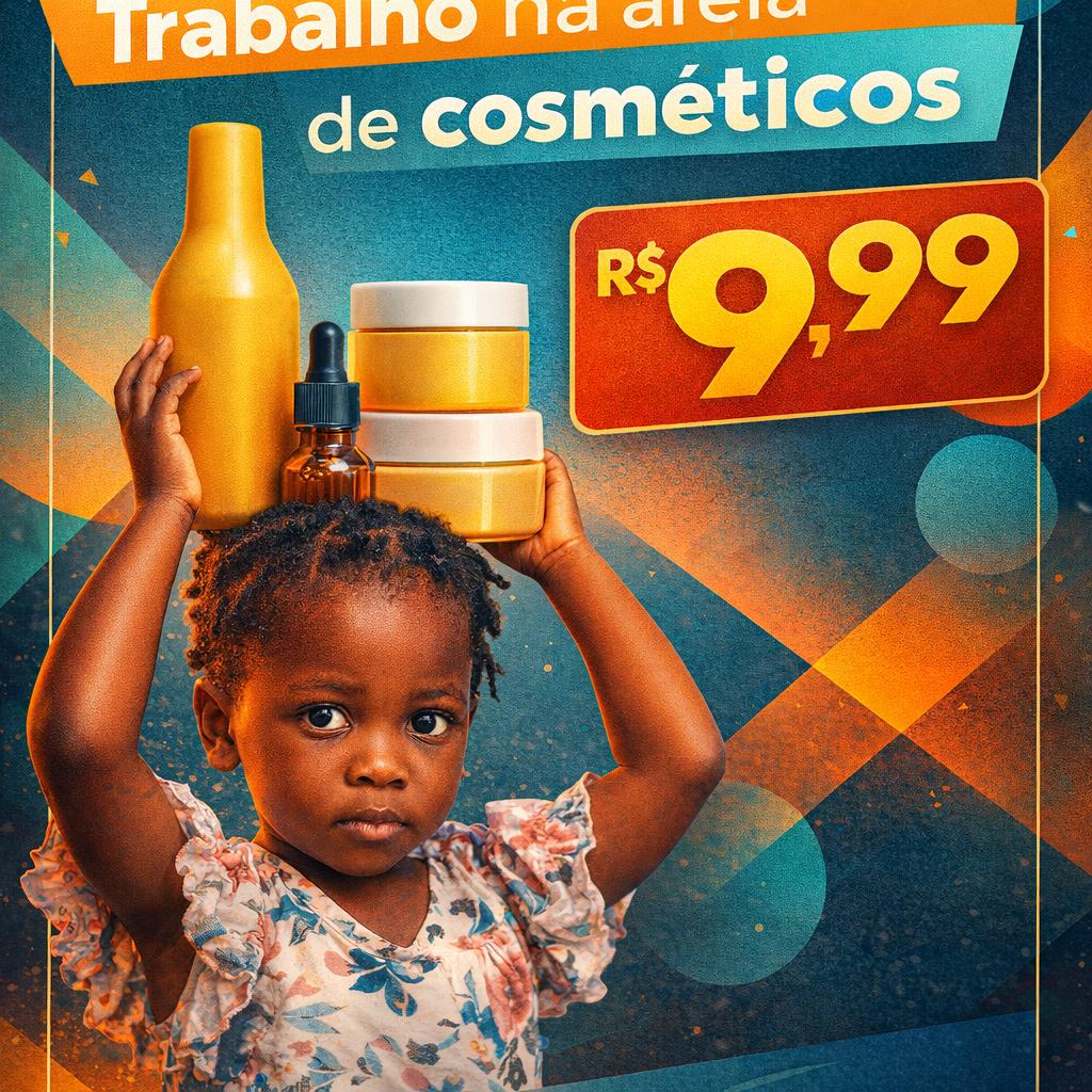 Trabalho  na areia de cosméticos - Beellon CashLike