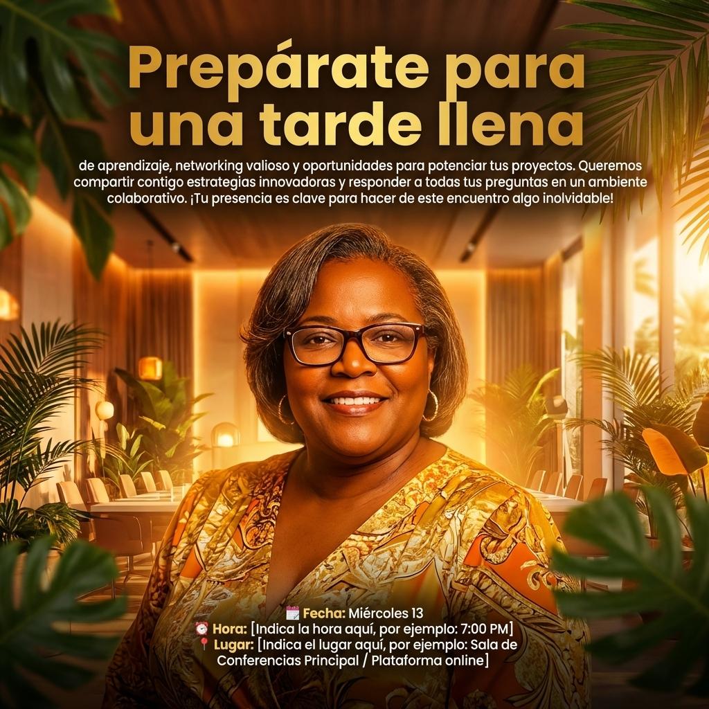 Prepárate para una tarde llena de aprendizaje, networking valioso y oportunidades para potenciar tus proyectos. Queremos compartir contigo estrategias innovadoras y responder a todas tus preguntas en un ambiente colaborativo. ¡Tu presencia es clave para hacer de este encuentro algo inolvidable!

🗓️ **Fecha:** Miércoles 13
⏰ **Hora:** [Indica la hora aquí, por ejemplo: 7:00 PM]
📍 **Lugar:** [Indica el lugar aquí, por ejemplo: Sala de Conferencias Principal / Plataforma online] - Beellon CashLike