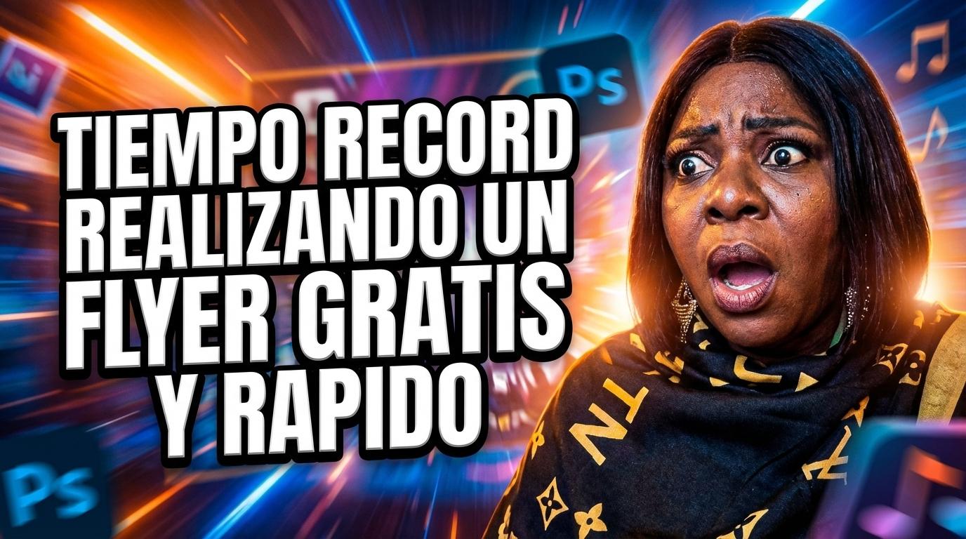 TIEMPO RECORD REALIZANDO UN FLYER GRATIS Y RAPIDO - Beellon CashLike