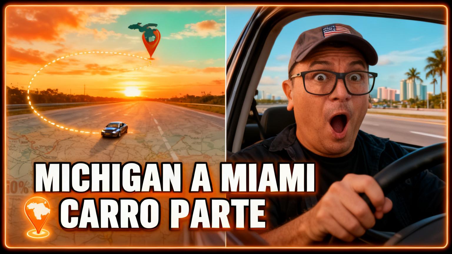 De Michigan a Miami en carro parte 1 - Beellon CashLike