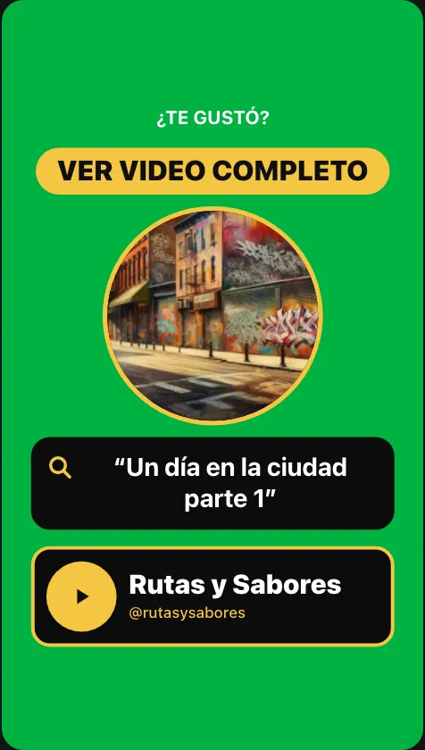 El mismo cartel vertical con la miniatura recortada en circulo